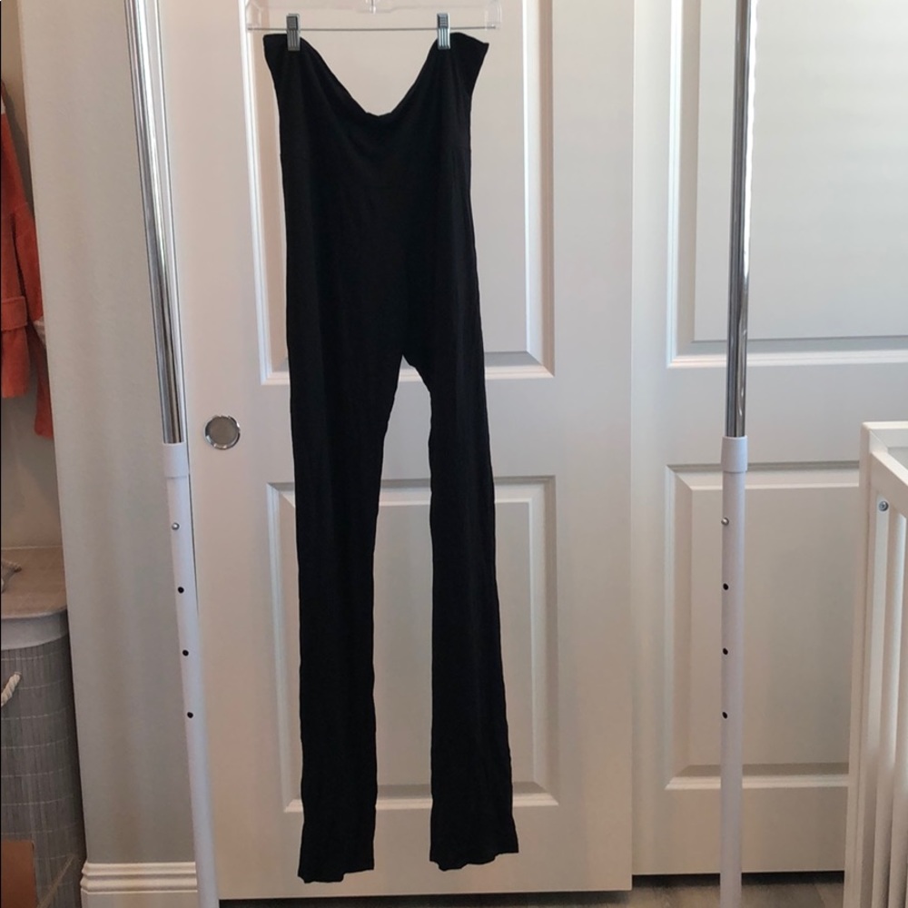 Pink Blush Maternity Yoga Pants